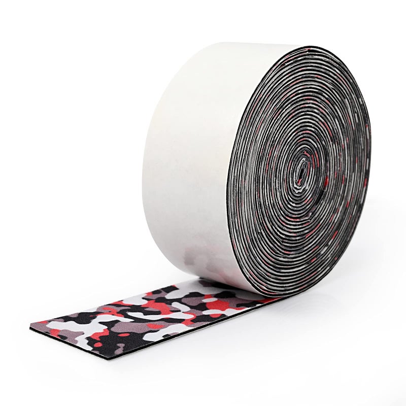 Gomake Vinyl Squeegee Felt Buffers Strips Roll Self Adhesive Felt Tape for Window Tint Squeegee Smoothing Fabric for Vinyl Wrap/Window Tint Tool/PPF Applications-196 inches Length - Image 1